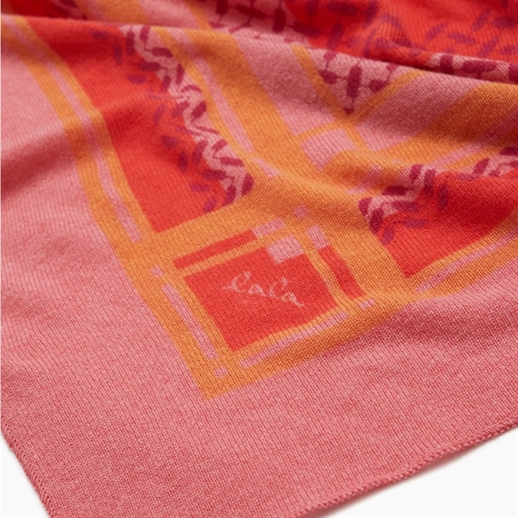 Lala Berlin Triangle Double Heritage M, Rosa/Orange